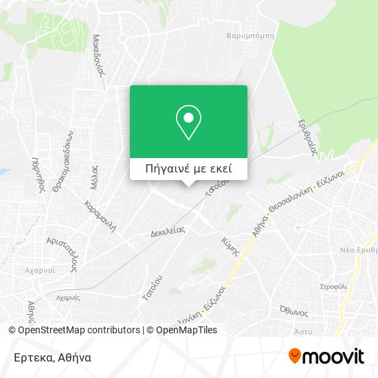 Ερτεκα χάρτης