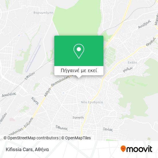 Kifissia Cars χάρτης