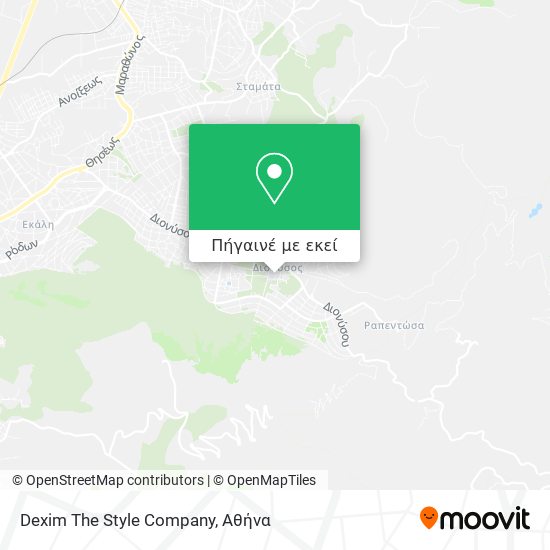 Dexim The Style Company χάρτης