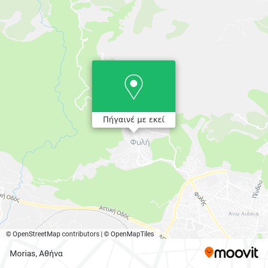 Morias χάρτης