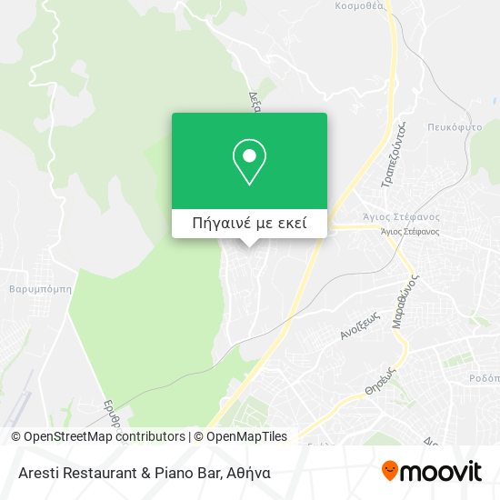 Aresti Restaurant & Piano Bar χάρτης