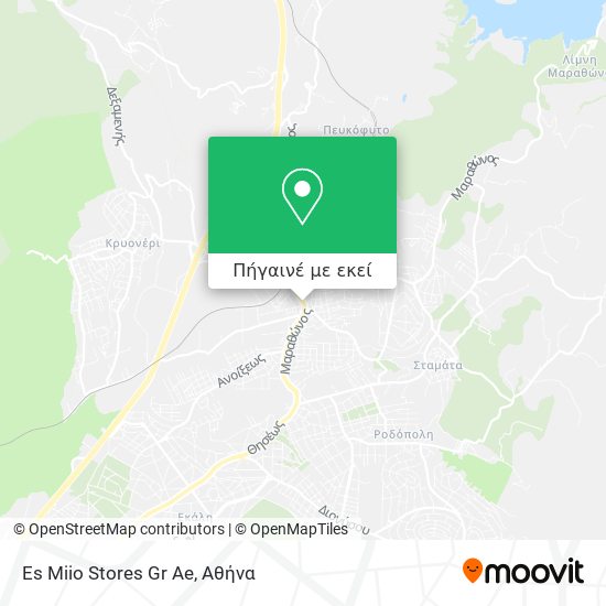 Es Miio Stores Gr Ae χάρτης