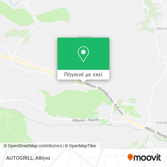 AUTOGRILL χάρτης