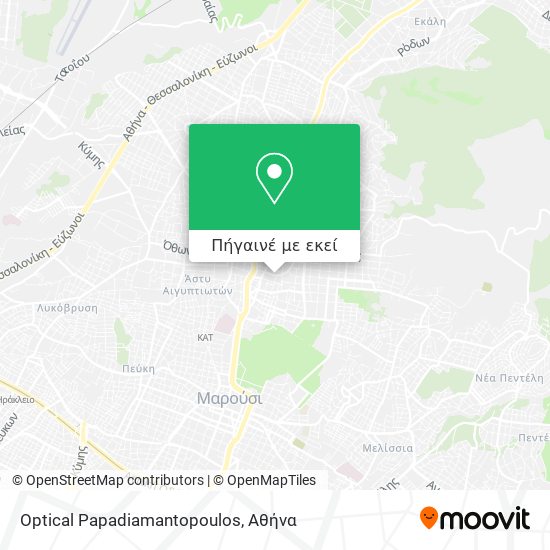 Optical Papadiamantopoulos χάρτης