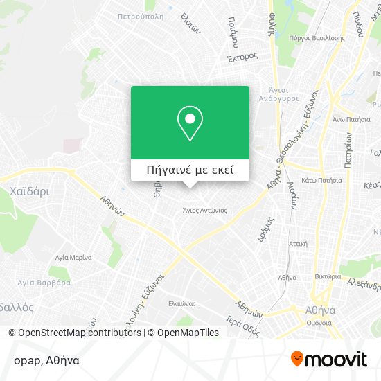 opap χάρτης