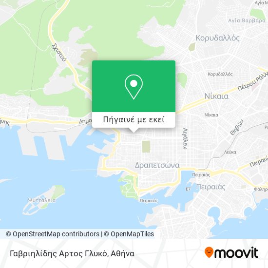 Γαβριηλίδης Αρτος Γλυκό χάρτης
