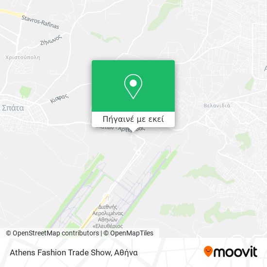 Athens Fashion Trade Show χάρτης