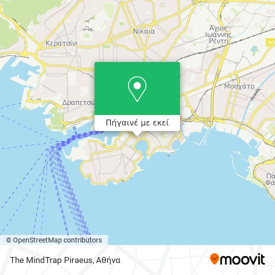 The MindTrap Piraeus χάρτης