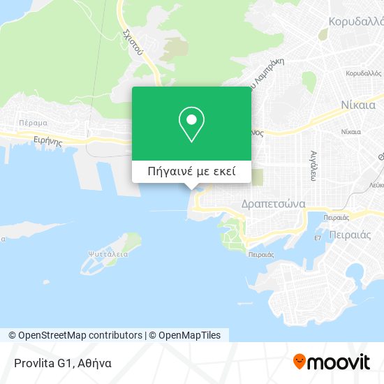 Provlita G1 χάρτης