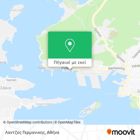 Λαντζες Γερμανικης χάρτης