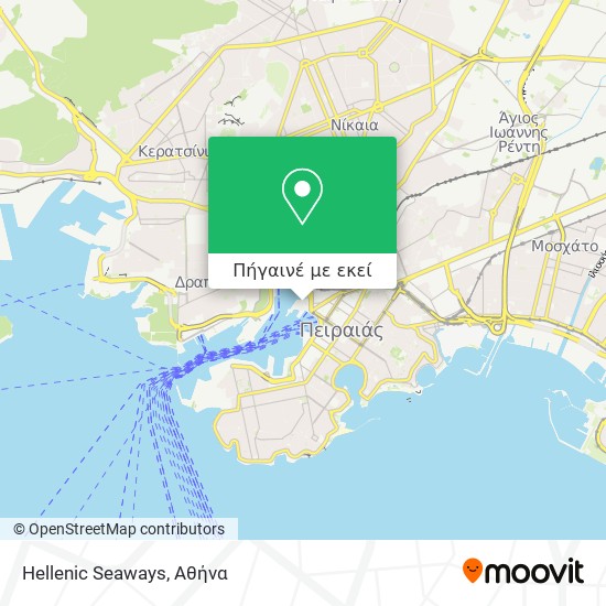 Hellenic Seaways χάρτης