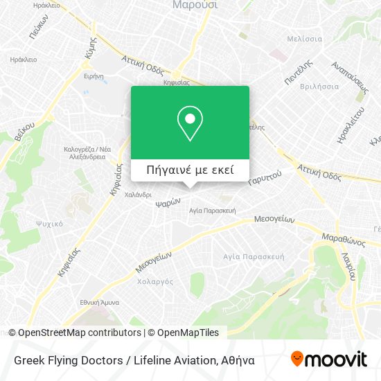 Greek Flying Doctors / Lifeline Aviation χάρτης