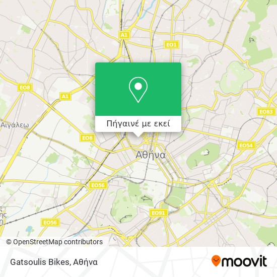 Gatsoulis Bikes χάρτης