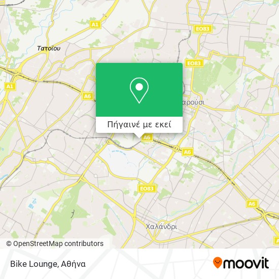 Bike Lounge χάρτης