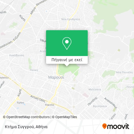Κτήμα Συγγρού χάρτης