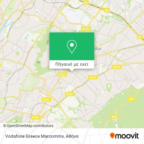 Vodafone Greece Marcomms χάρτης