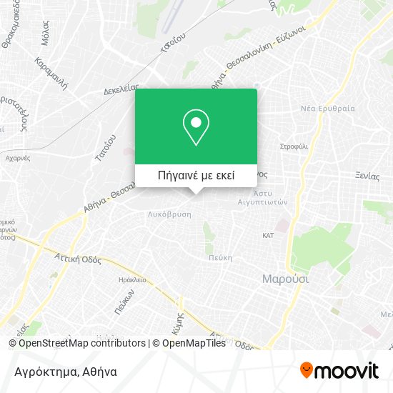 Αγρόκτημα χάρτης