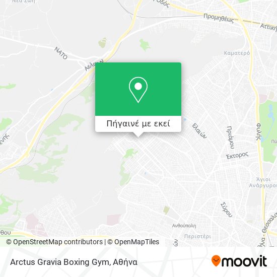 Arctus Gravia Boxing Gym χάρτης