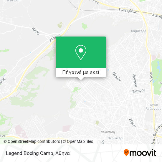 Legend Boxing Camp χάρτης