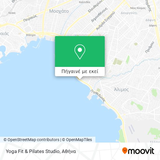 Yoga Fit & Pilates Studio χάρτης