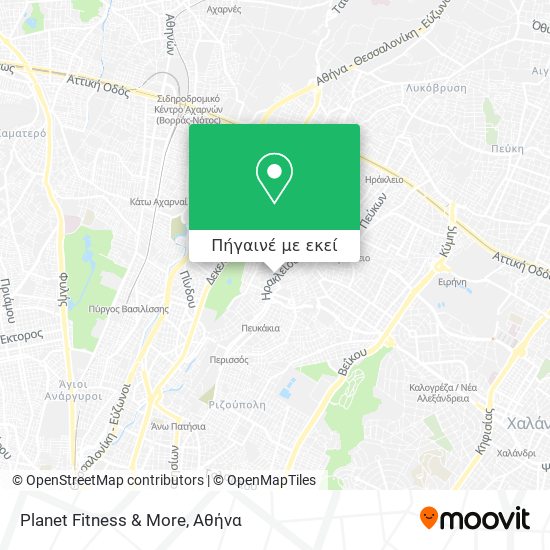 Planet Fitness & More χάρτης