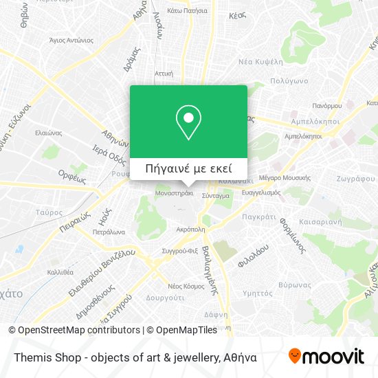 Themis Shop - objects of art & jewellery χάρτης