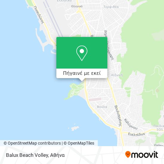 Balux Beach Volley χάρτης