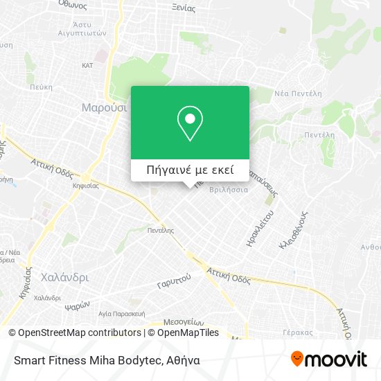 Smart Fitness  Miha Bodytec χάρτης