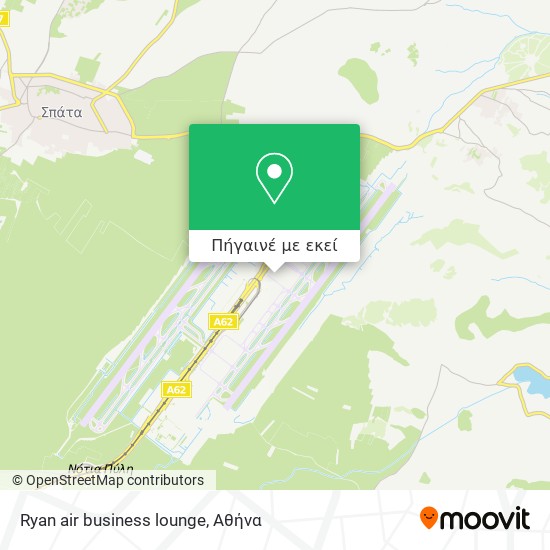 Ryan air business lounge χάρτης