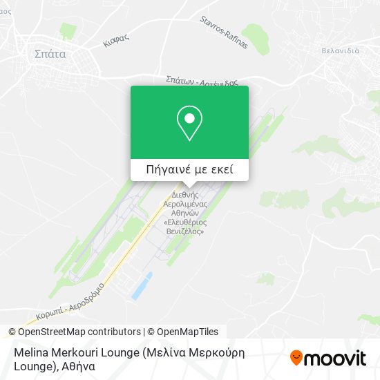 Melina Merkouri Lounge (Μελίνα Μερκούρη Lounge) χάρτης
