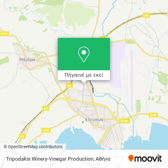 Tripodakis Winery-Vinegar Production χάρτης