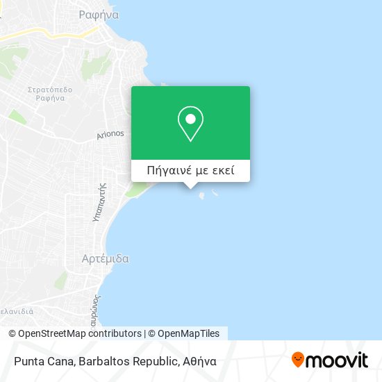 Punta Cana, Barbaltos Republic χάρτης