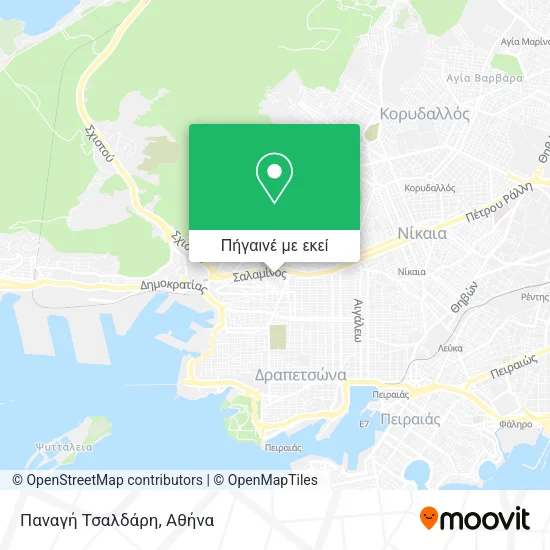 Παναγή Τσαλδάρη χάρτης