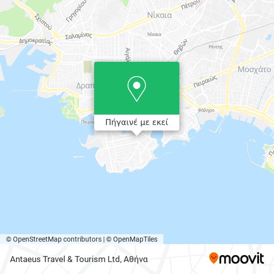 Antaeus Travel & Tourism Ltd χάρτης