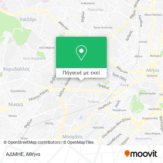 ΑΔΜΗΕ χάρτης