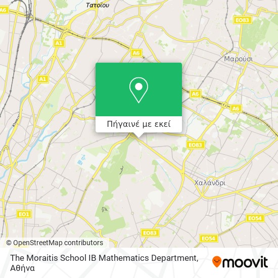 The Moraitis School IB Mathematics Department χάρτης