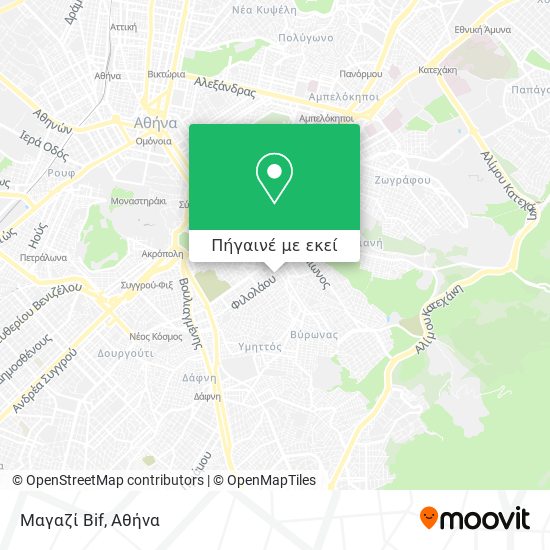 Μαγαζί Bif χάρτης