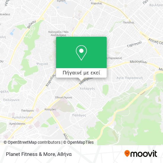 Planet Fitness & More χάρτης