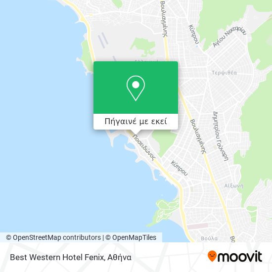 Best Western Hotel Fenix χάρτης