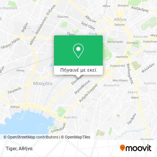 Tiger χάρτης