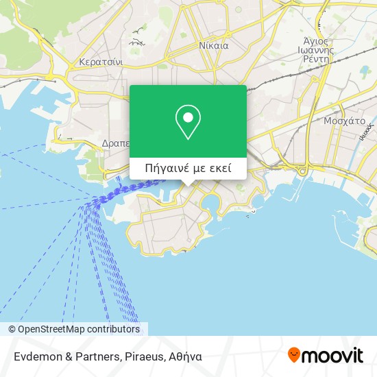 Evdemon & Partners, Piraeus χάρτης