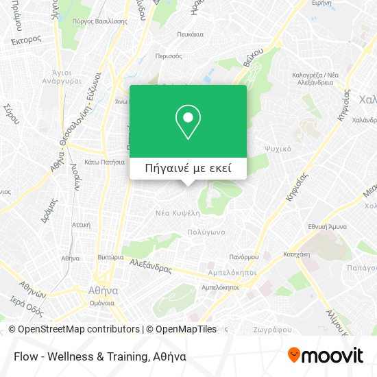 Flow - Wellness & Training χάρτης