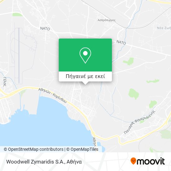 Woodwell Zymaridis S.A. χάρτης