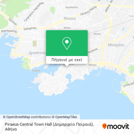 Piraeus Central Town Hall (Δημαρχείο Πειραιά) χάρτης