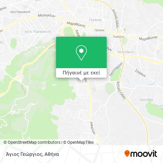 Άγιος Γεώργιος χάρτης