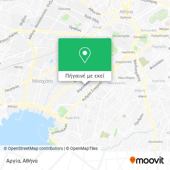 Αργία χάρτης