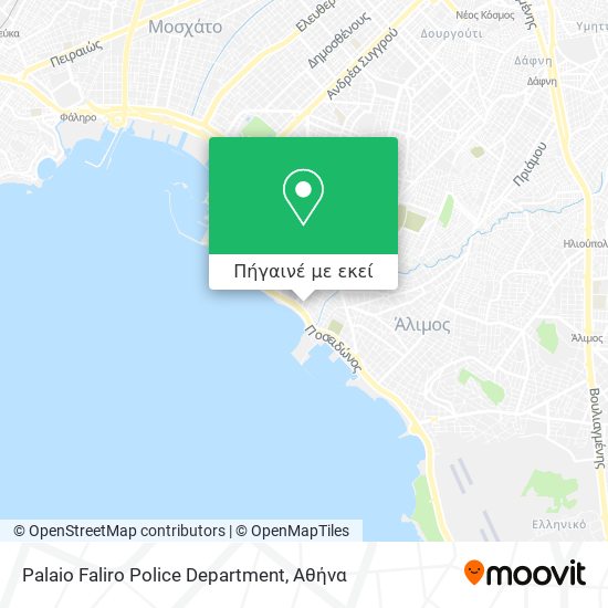 Palaio Faliro Police Department χάρτης