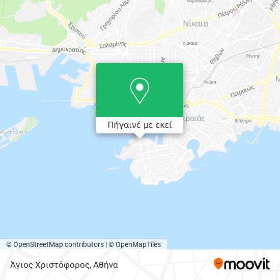 Άγιος Χριστόφορος χάρτης