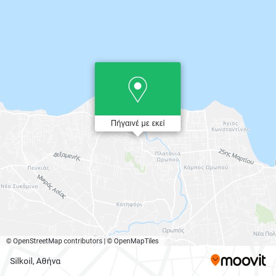 Silkoil χάρτης
