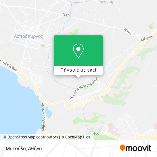 Μυτούλα χάρτης